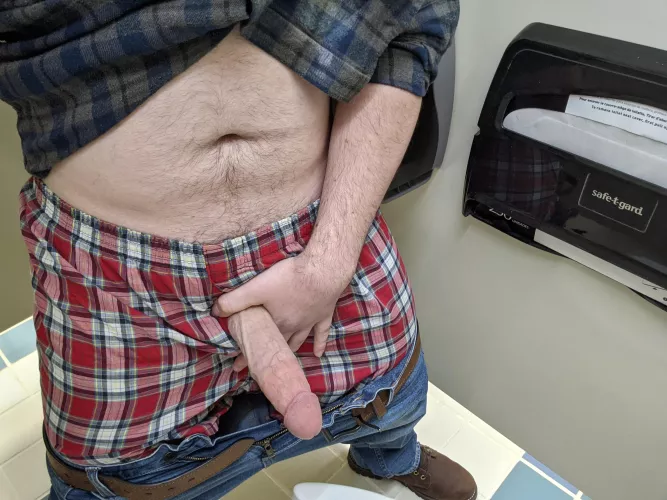 got my dick pulled out at work