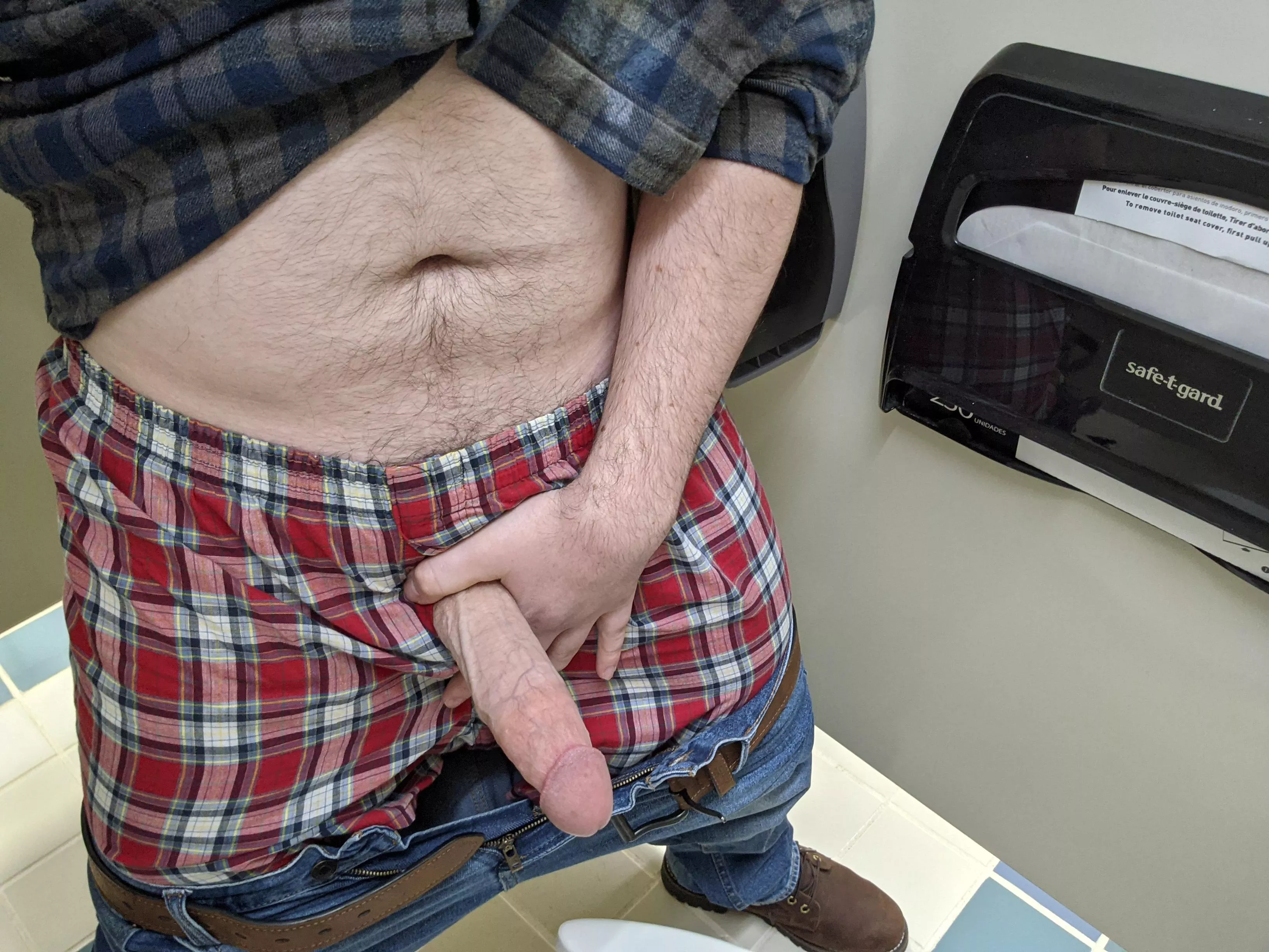 got my dick pulled out at work