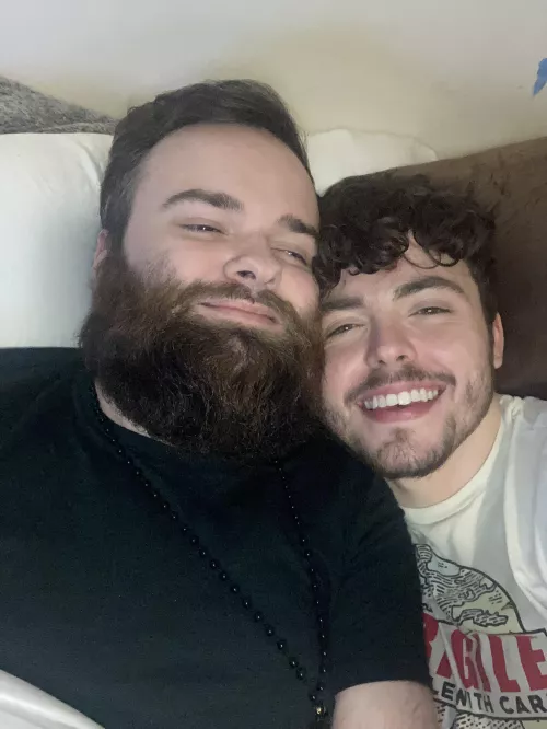 Happy and satisfied together 💖