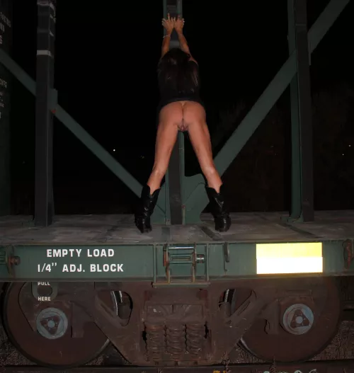 I would do it in the rain, and in the dark, and on a train. [F] [OC]