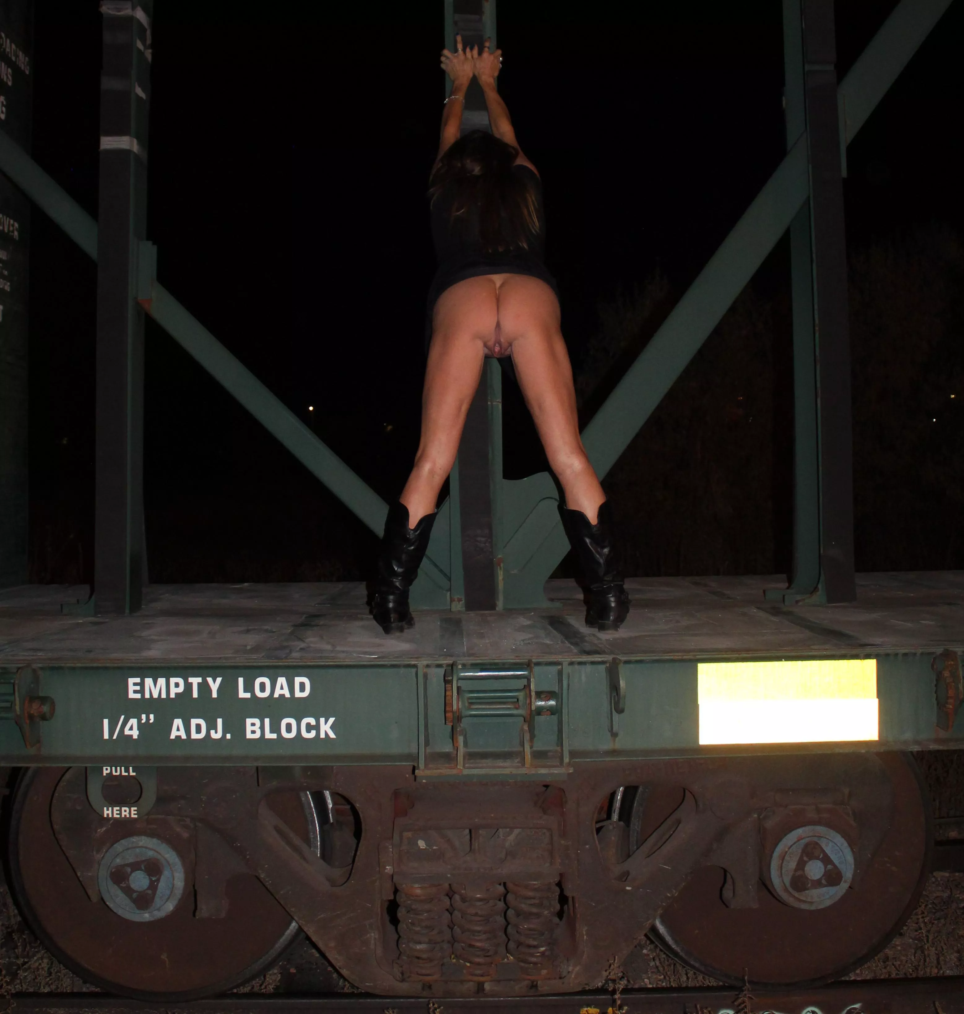 I would do it in the rain, and in the dark, and on a train. [F] [OC]