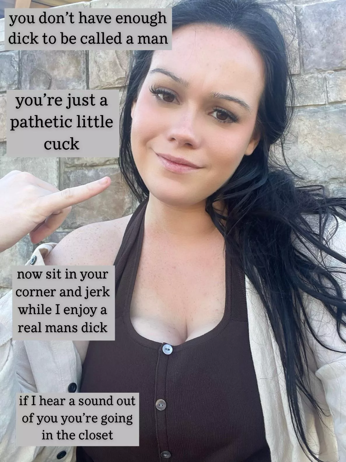 if you’re good maybe I’ll let you clean up