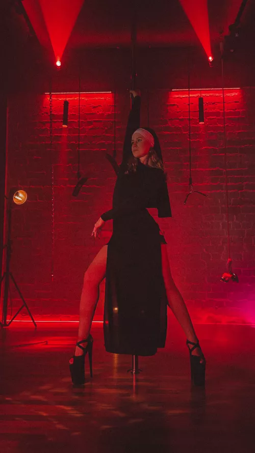 I'll be a dirty nun on Halloween