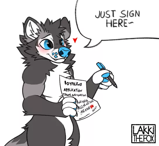 Important documents (Art by @LakkiTheFox)
