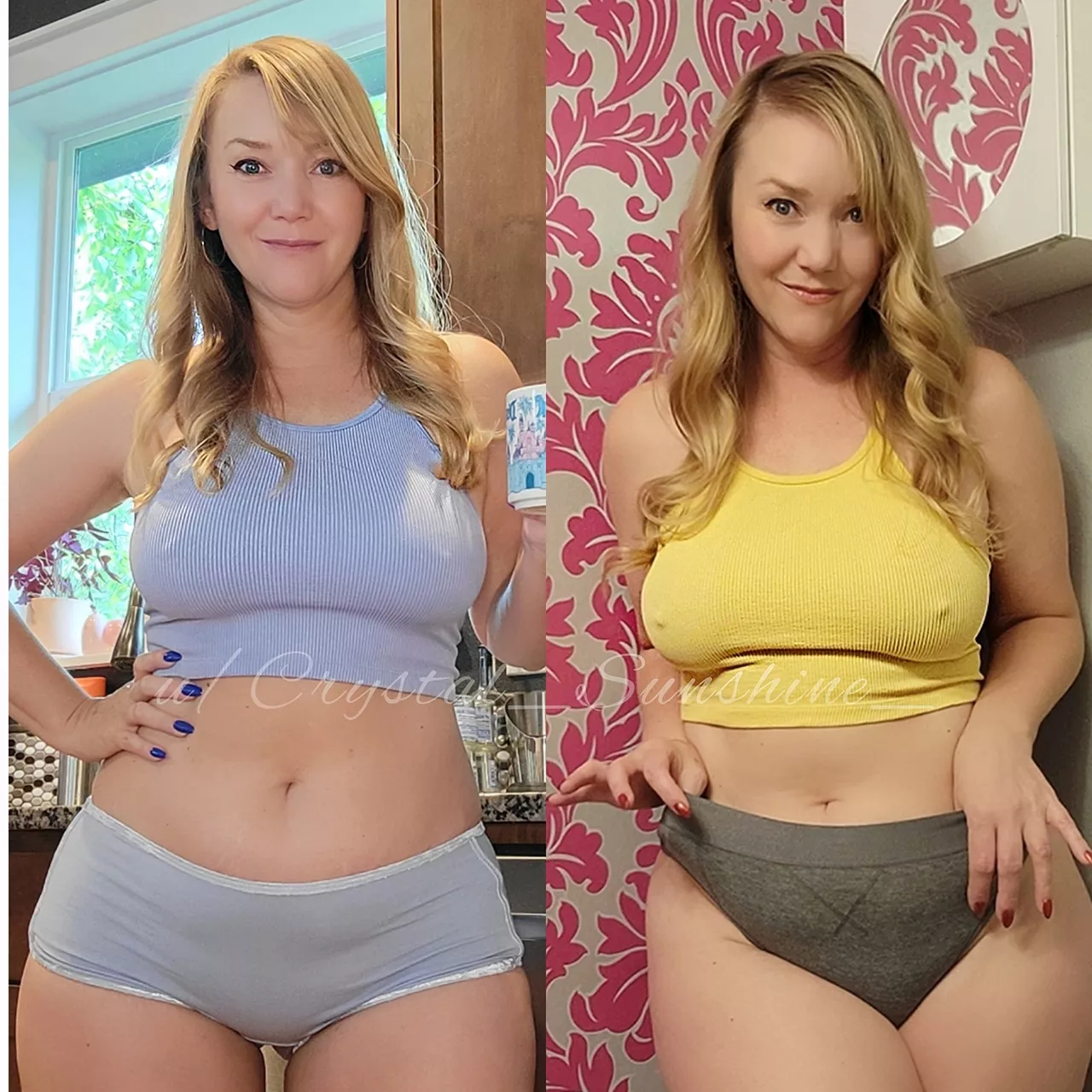 Is 49 too old to walk around with no bra?