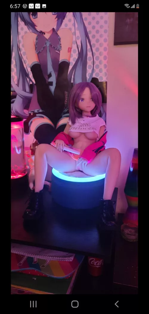 I've had her for a few months. my wife thinks it's fun to go to goodwill, and once upon a child. and look for cute things we can put her in :)