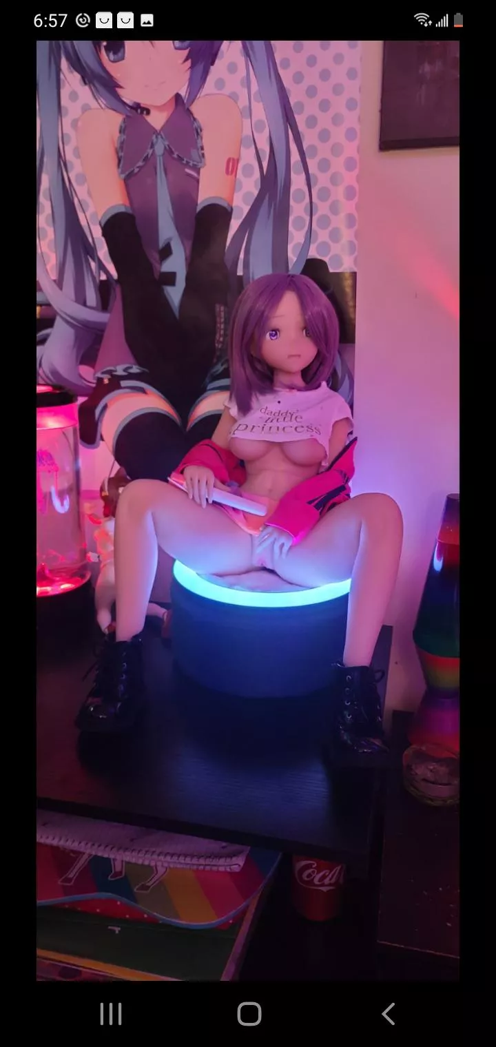 I've had her for a few months. my wife thinks it's fun to go to goodwill, and once upon a child. and look for cute things we can put her in :)