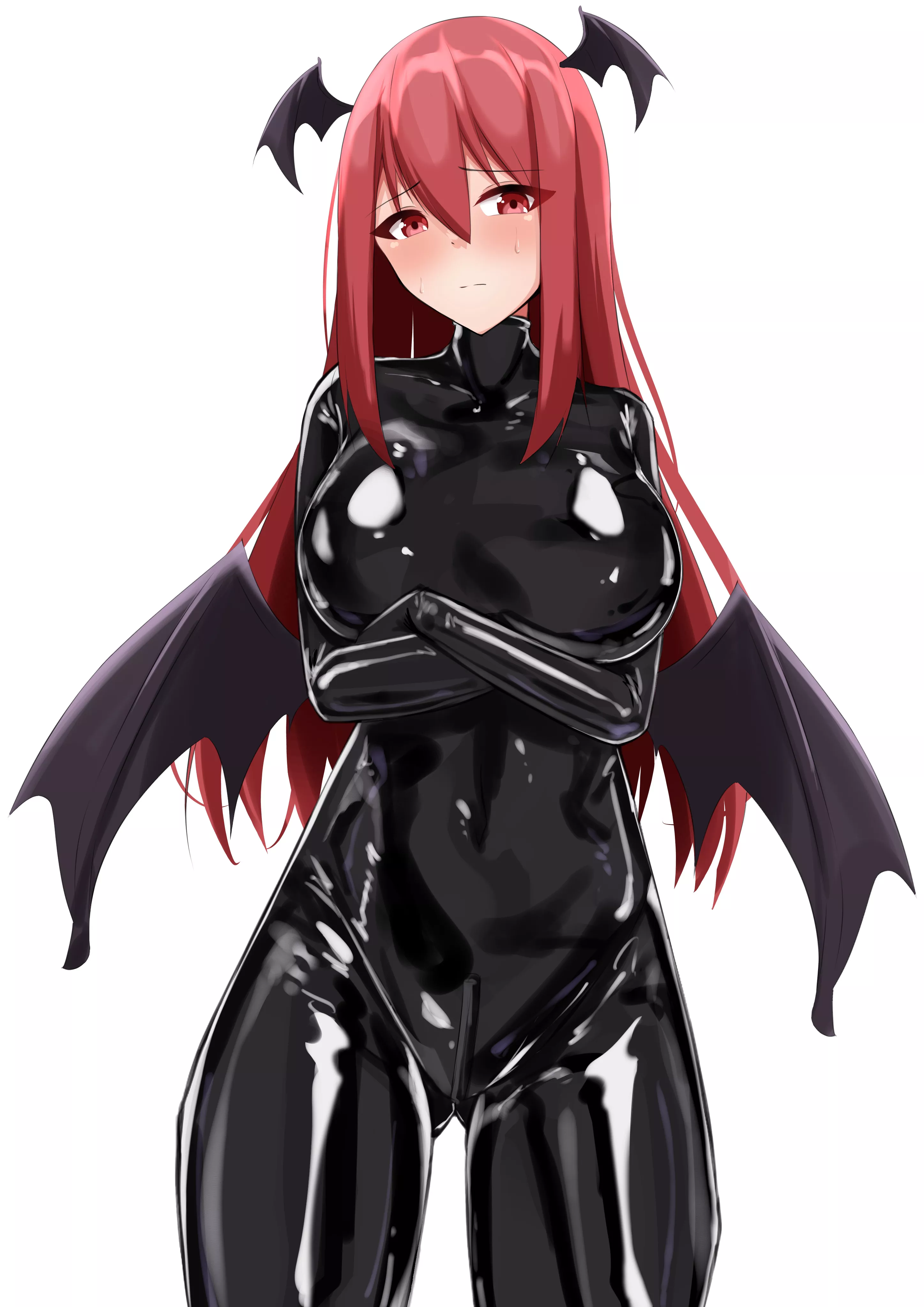 Koakuma Rubber Suit Blush (Hiuyec ) [Touhou]