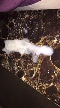 Left a mesmerizing load on my bed