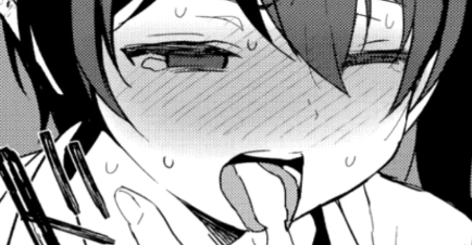 LF Mono Source: 1girl, mouth open, sweating, tongue out, cum