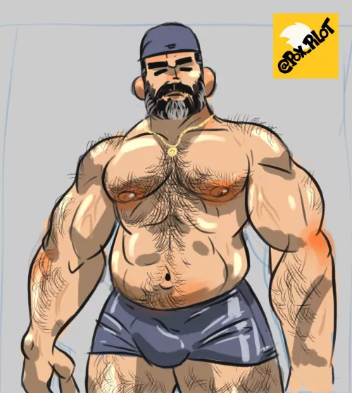 Muscle bear 🔥 by me