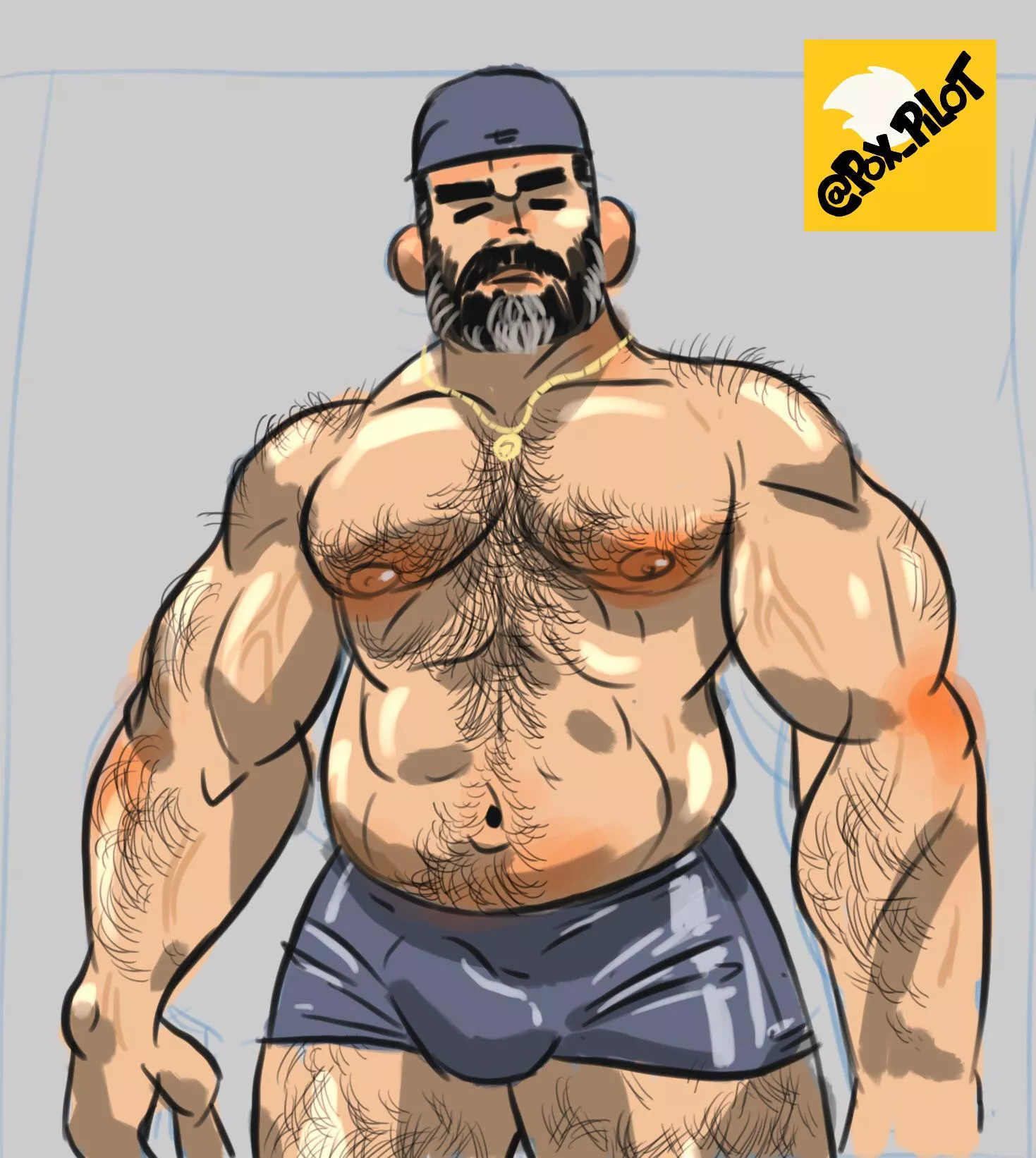 Muscle bear 🔥 by me