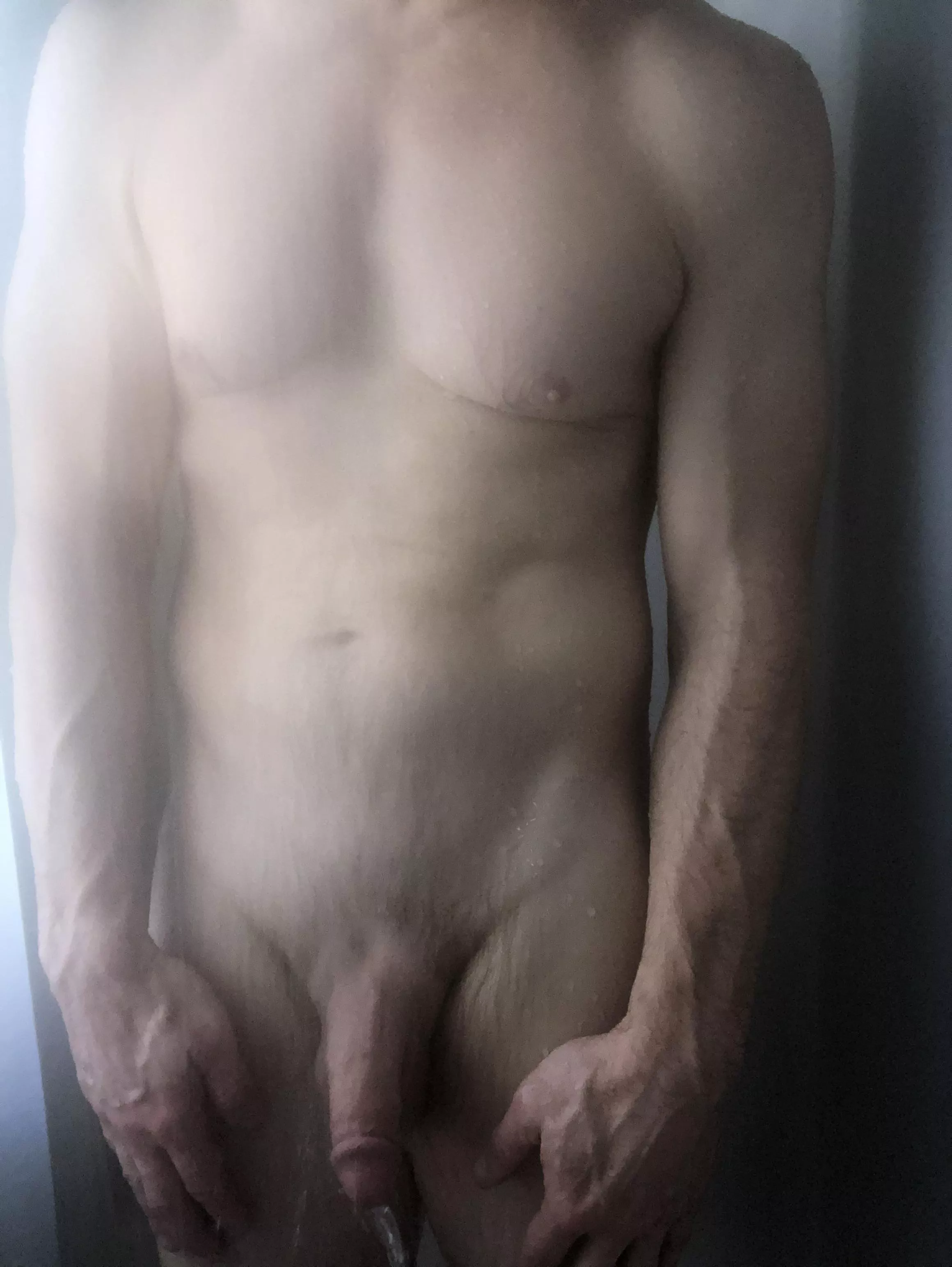 Nice to war(m) in the shower after a cool morning ride 52