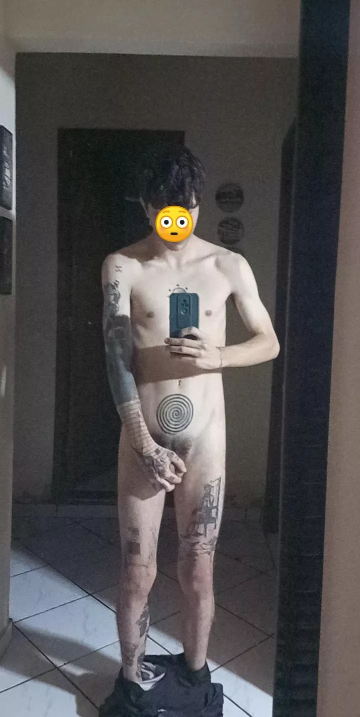 oops, my shorts fell off