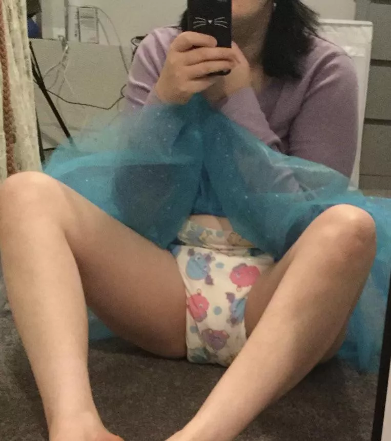 Purple, blue and monsters