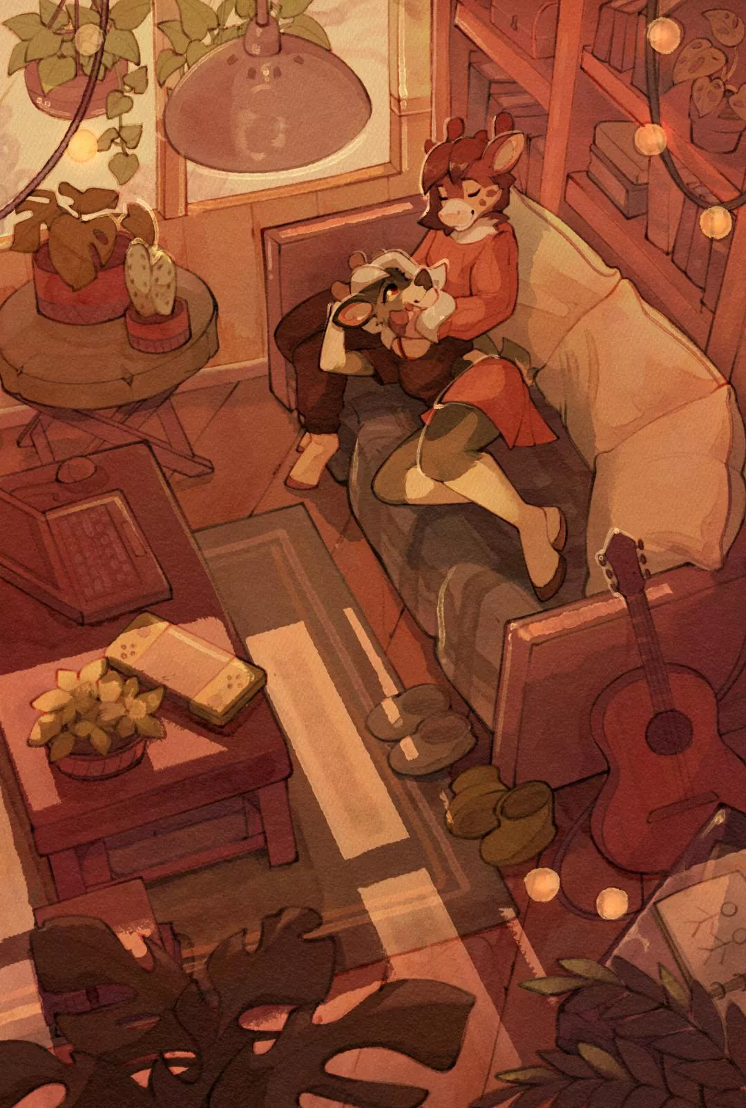 Queer deers! (art by me)