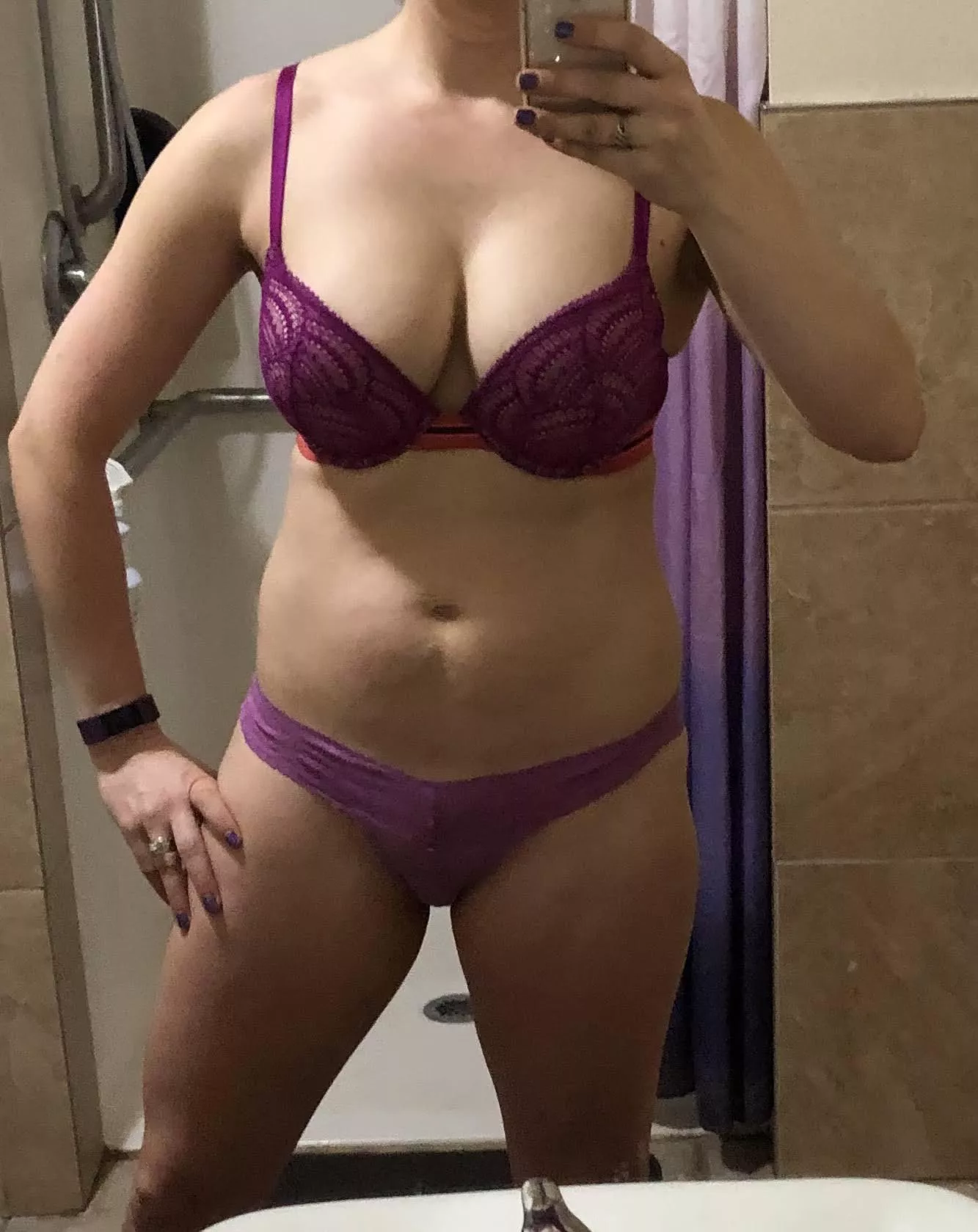 Sexy milf wife 37. No face. Trading for a while this morning. Prefer good chat too. Send sample