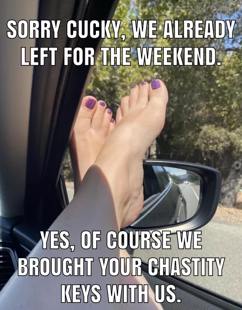 She deserves a weekend with a real man