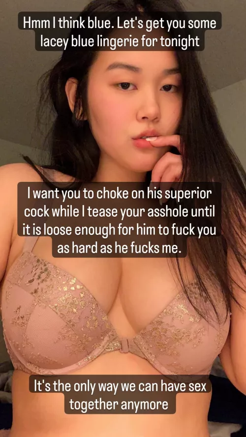 she doms you but is sub for him