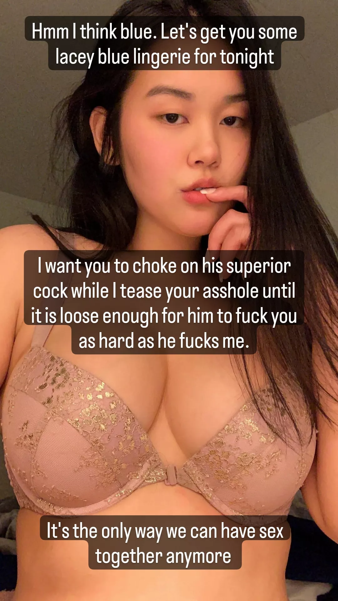 she doms you but is sub for him