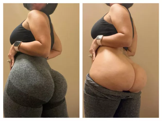 That booty pump after a workout [f]