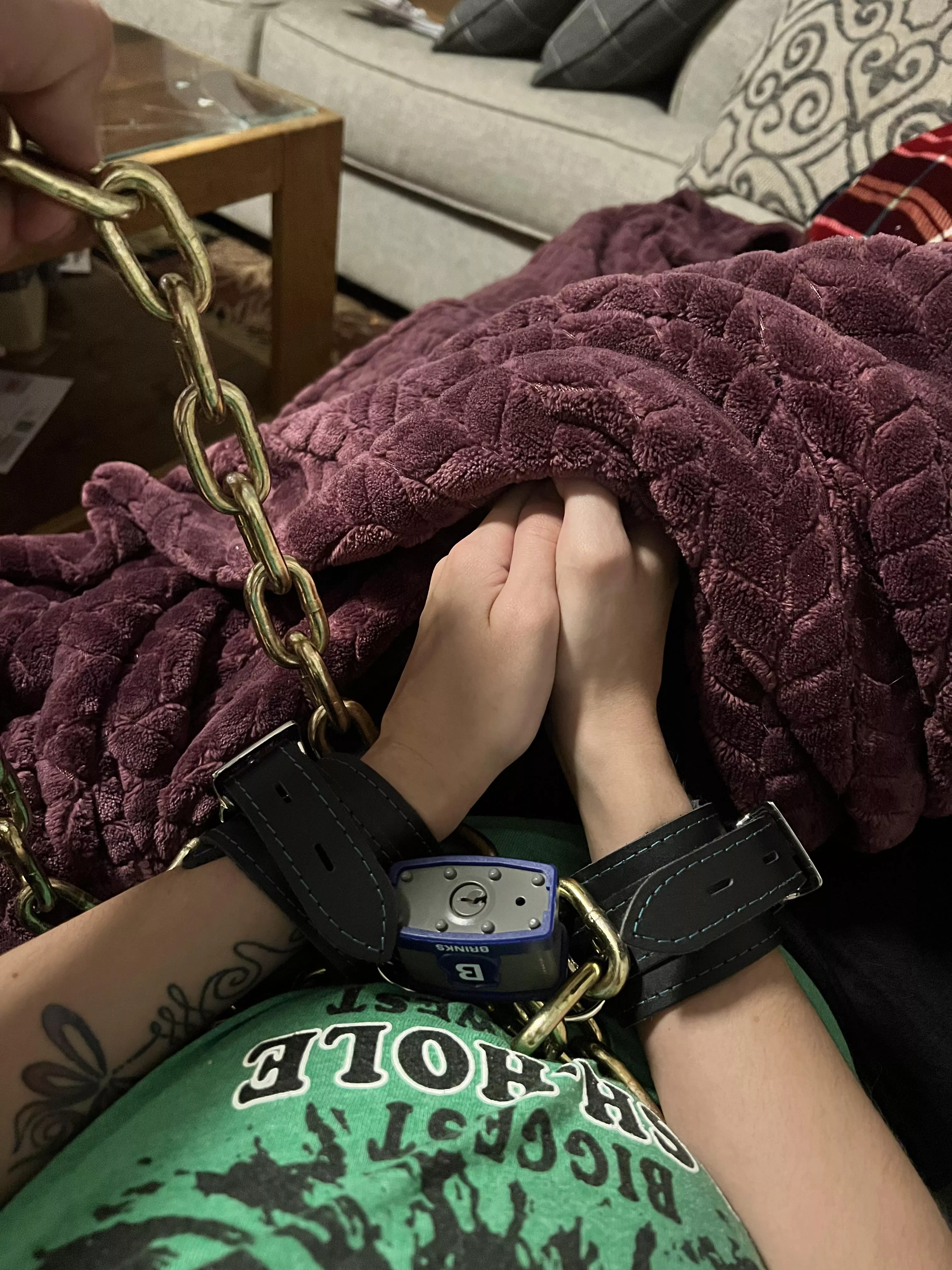 The only way to have a peaceful night with @u/brokendoll1791