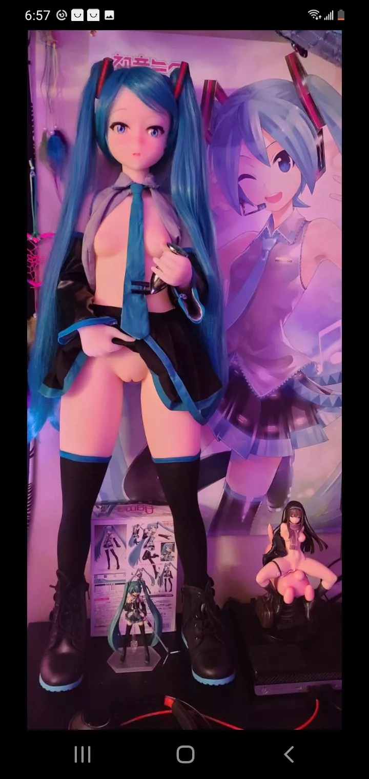 This is my first doll. I've had her for about a year. my wife got her for me on our second anniversary. and it didn't her long to regret it. cuz now I look at them like Pokémon. I want them all!!!