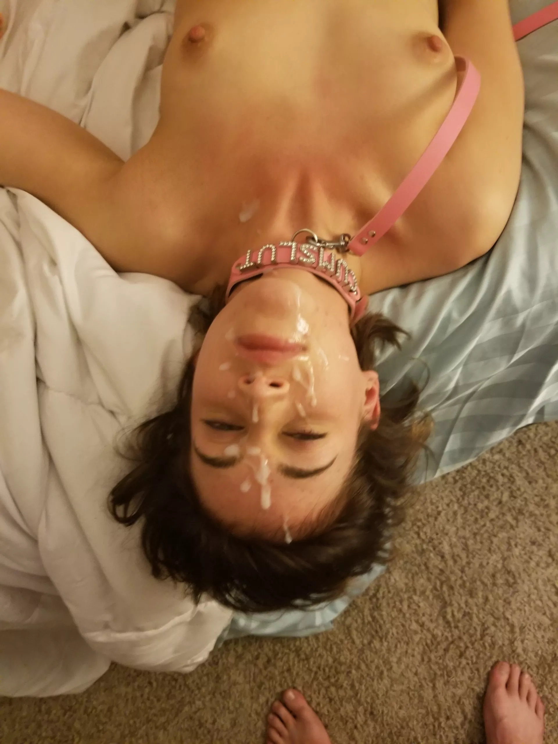 used little cum dump slut ;)