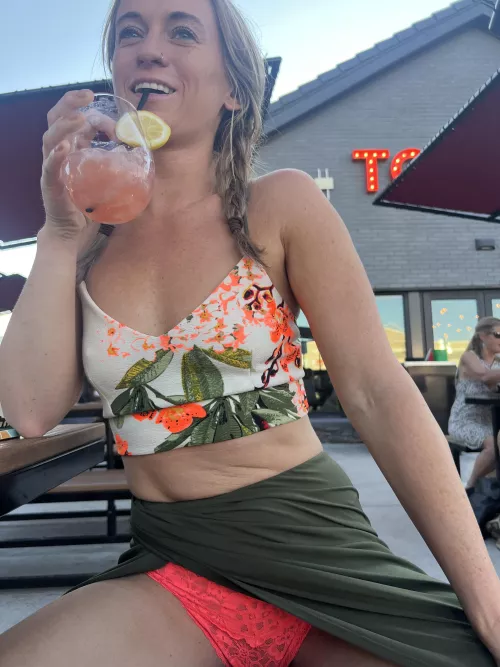 Waiting for our tacos