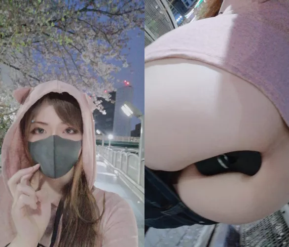 Want to see the cherry blossom, so excited to expose my peach with them 🌸🍑💖