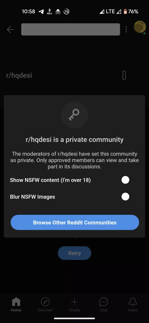 what is this? someone help can't access any of the old NSFW desi contents