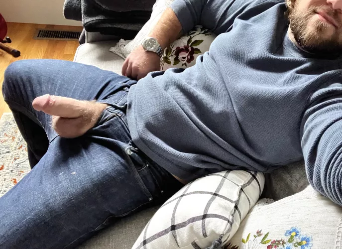 You look tired wanna lay your head on daddy’s lap? [35]