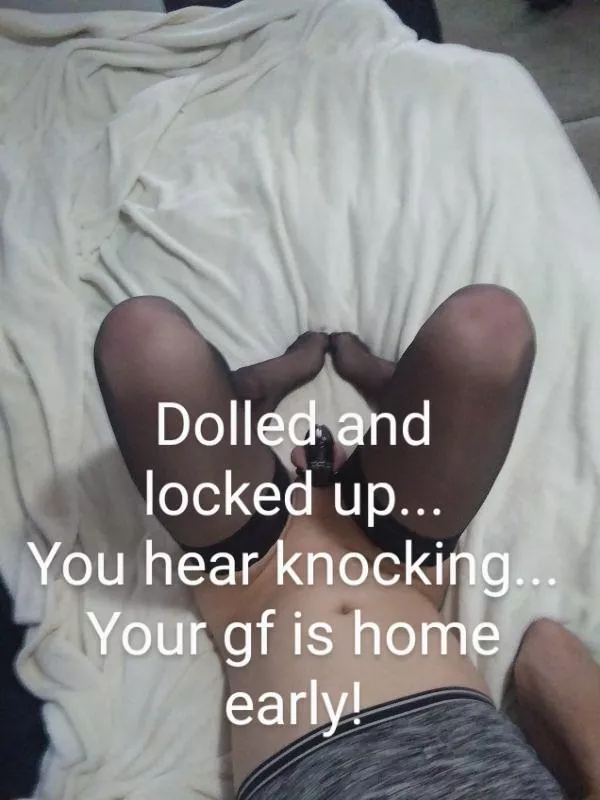 You're home early! 😳