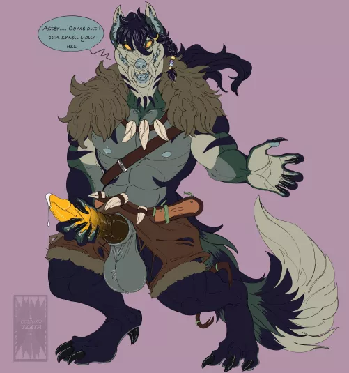 Zest gets a bit more horny when the blood moon hits. (@ChaosTeeth)