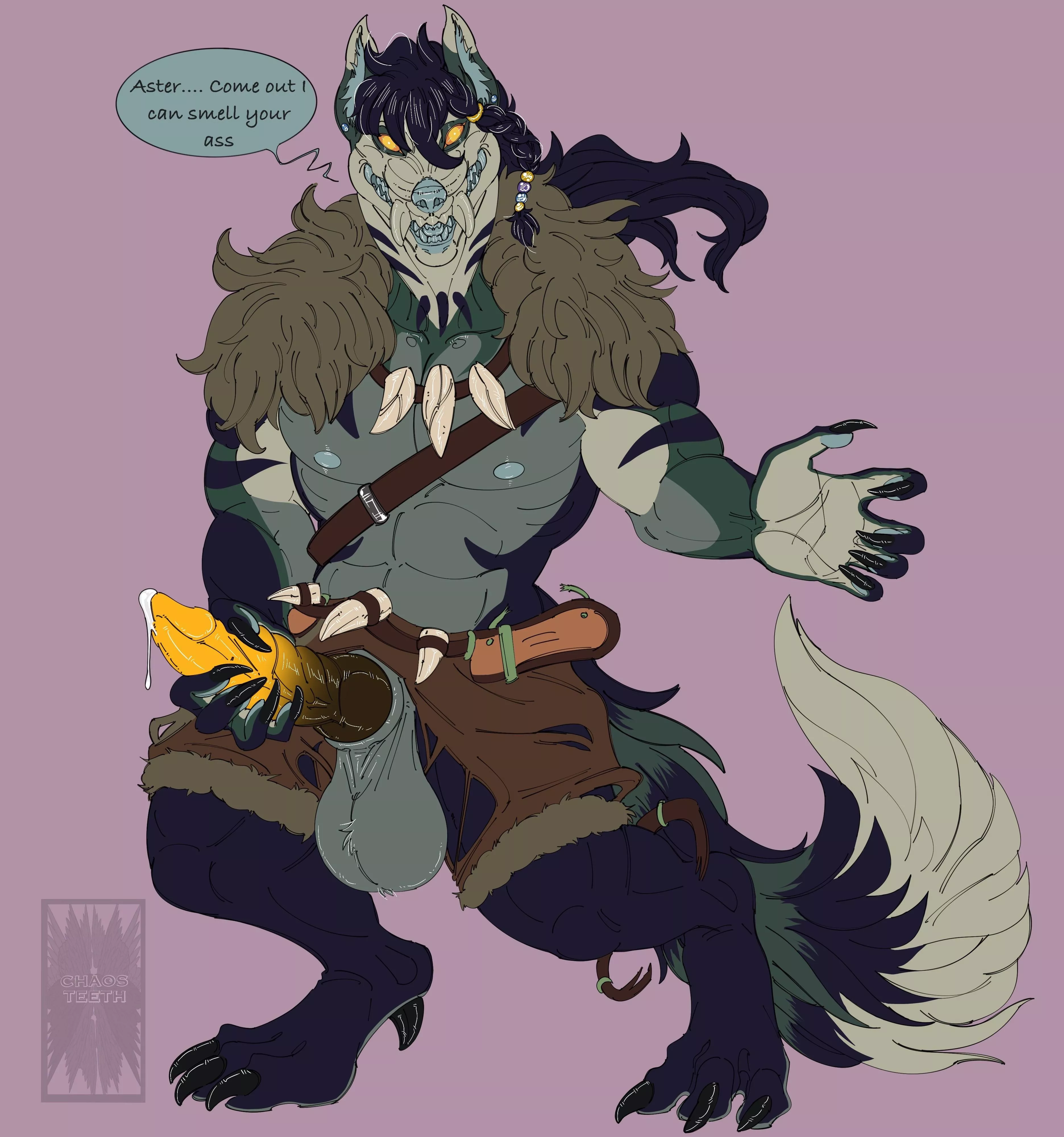 Zest gets a bit more horny when the blood moon hits. (@ChaosTeeth)