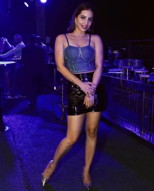 At age of 42 mom still wearing skirts in parties