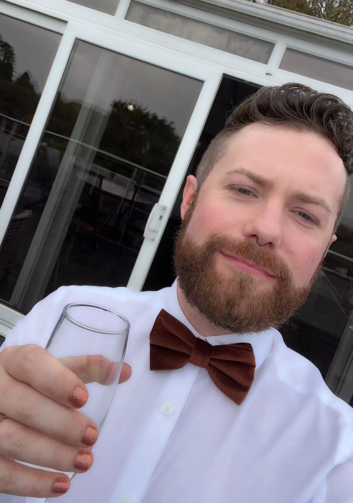 Attended a wedding didn’t I