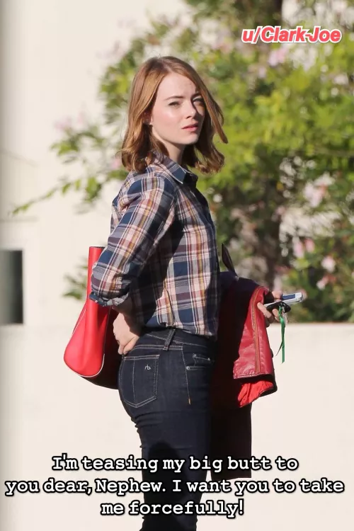 Aunt is such a teaser. [A/N]