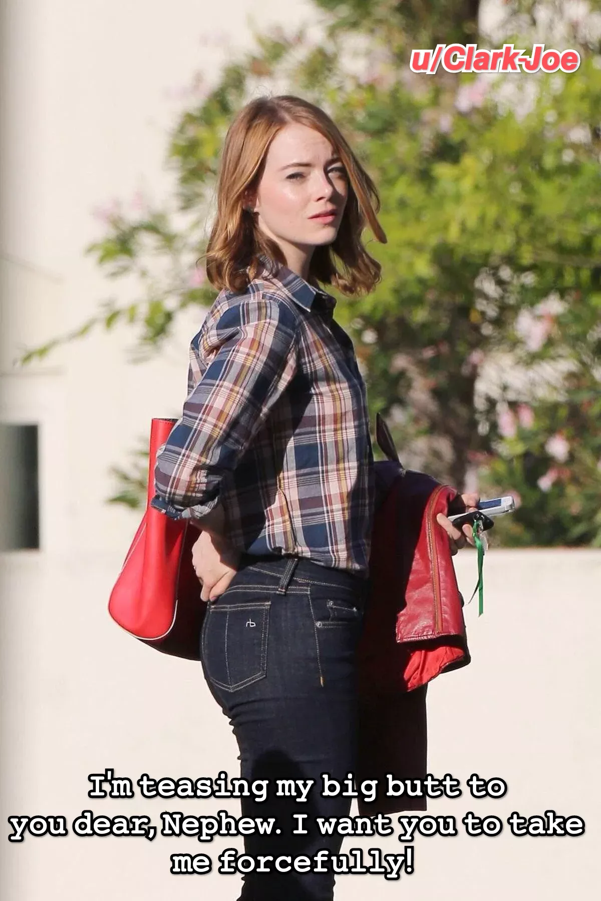 Aunt is such a teaser. [A/N]