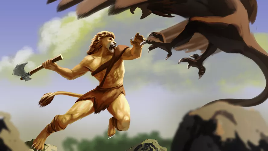 Awesome comm by @taka_frost of my oc Leo!