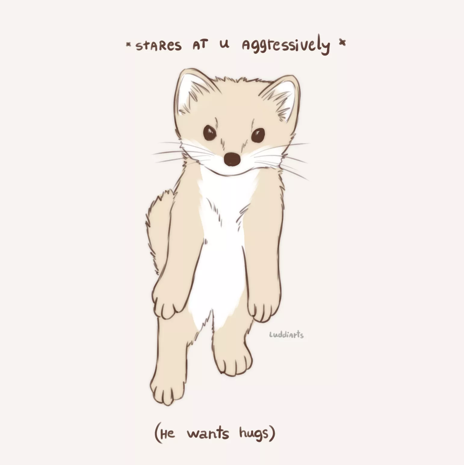 ‼️BEWARE‼️(@luddiarts on Twitter)