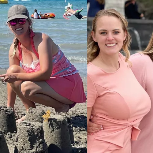 Big natural mommy milkers. She’s 32 and a mom of 3. WWYD?