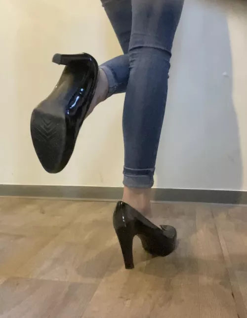 Black heels are my favorite!