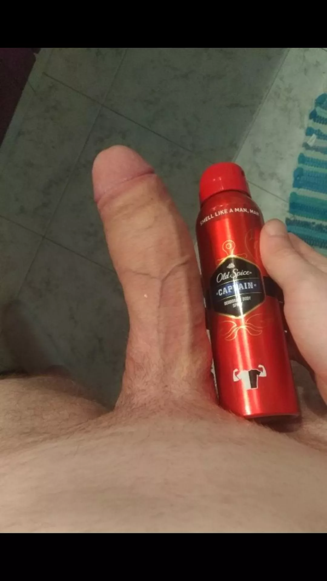 compared to a deodorant can