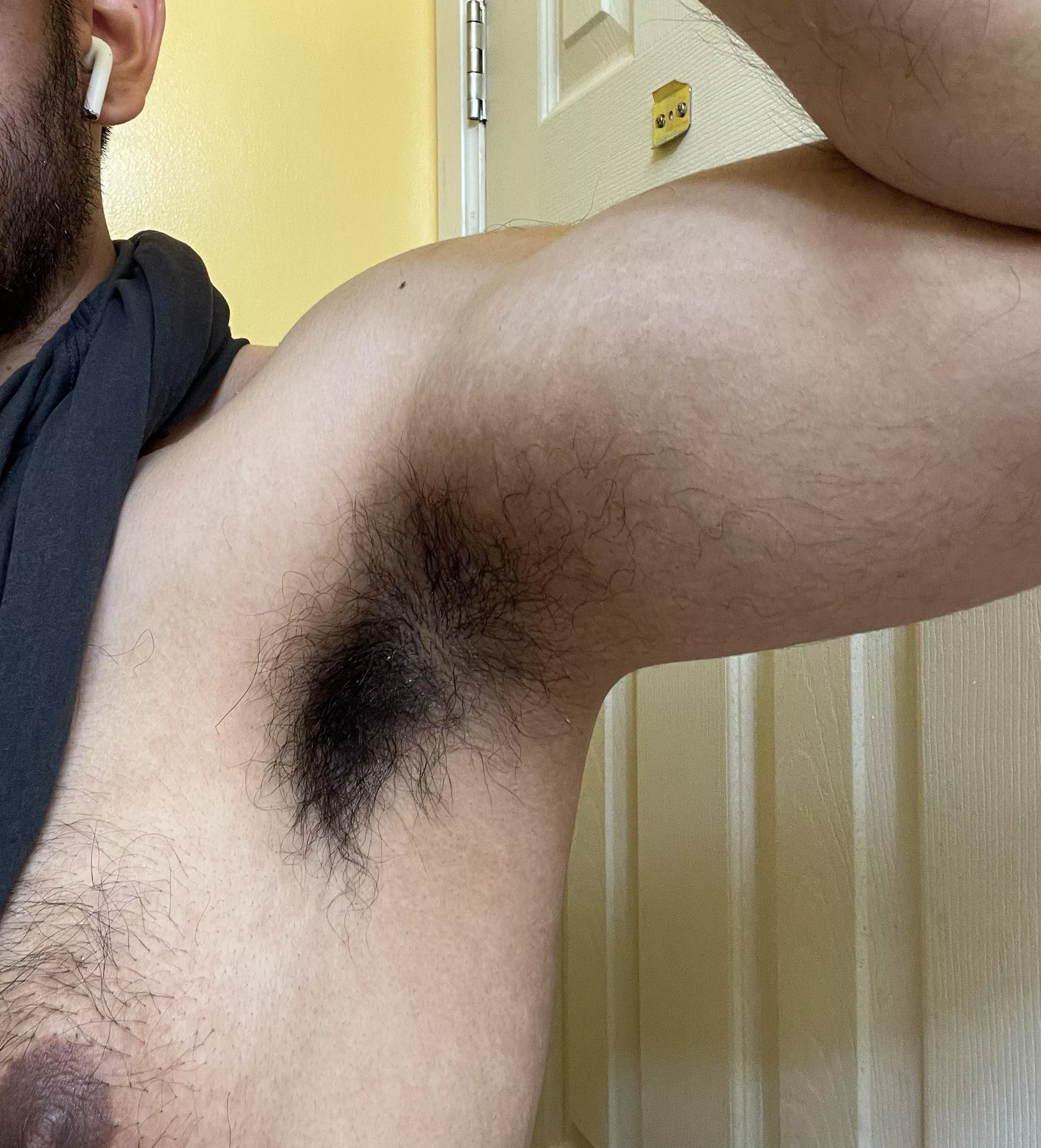 Forgot to put deodorant on