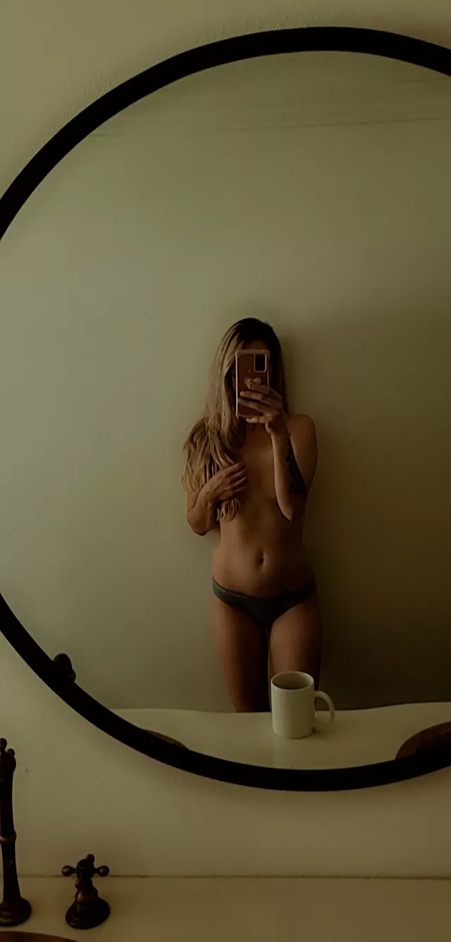 Good morning! It's chilly. Can I borrow your hoodie?