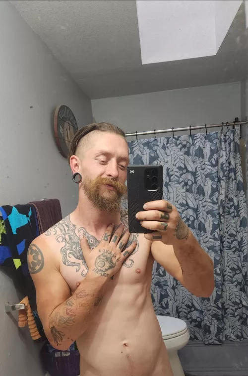 Got a little dirty at work today. Now for a shower.