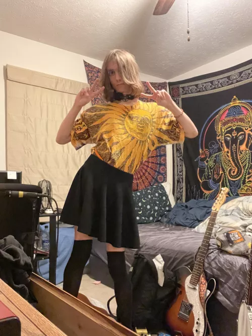 got this skirt a while ago but first time posting. cute??