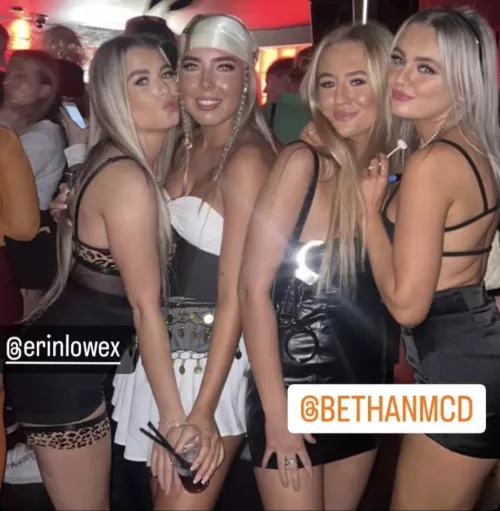 Group of sluts