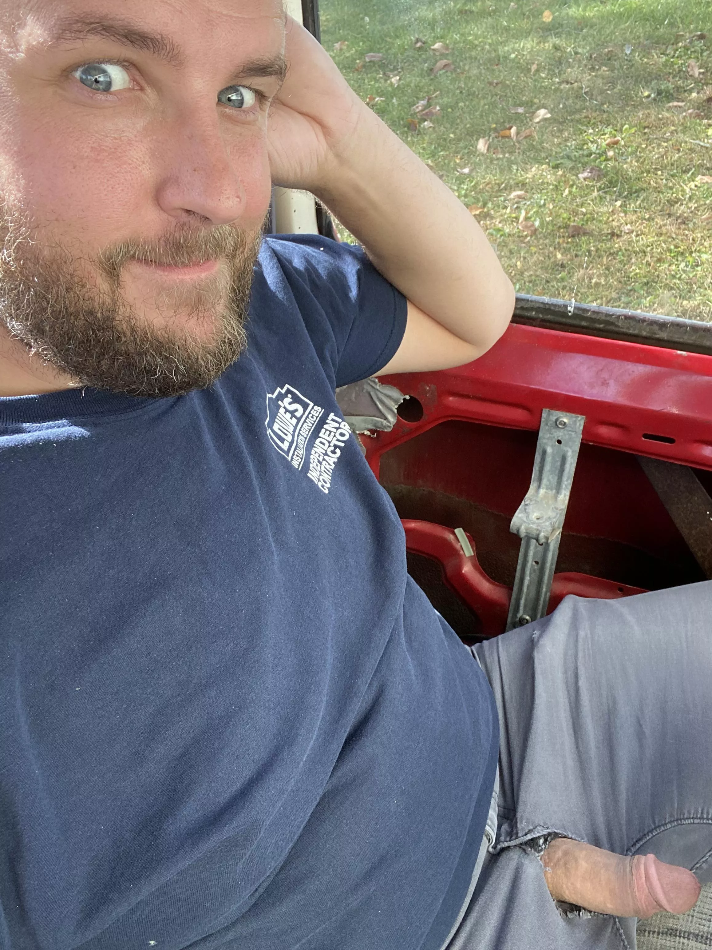 Had a blowout at work